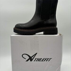 Athlefit Chelsea Boots Black Women’s Size 7.5
